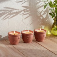 Nature's Garden Candle Gift Box - Set of 3